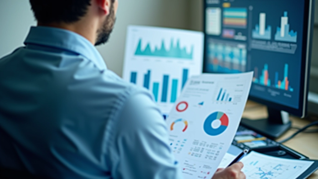 Analytické pracovní místo s daty a grafy automobilového průmyslu