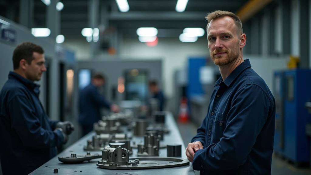 Výrobní linka pro součástky